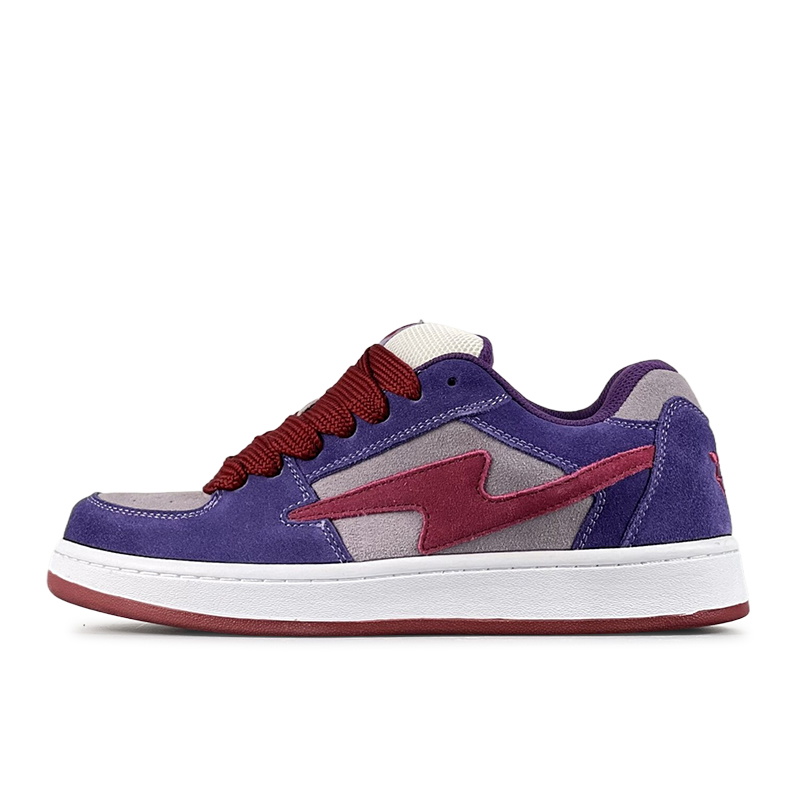 LuzaoT SUPER DRAG Lightning Puffy Shoes Abrasion Resistant Slip Resistant Abrasion Resistant Slip Resistant Low top