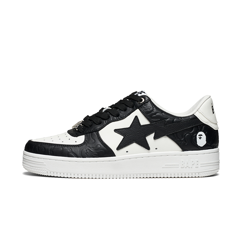 Мужские кеды A BATHING APE A BATHING APE BAPE STA (черно-сине-серые)