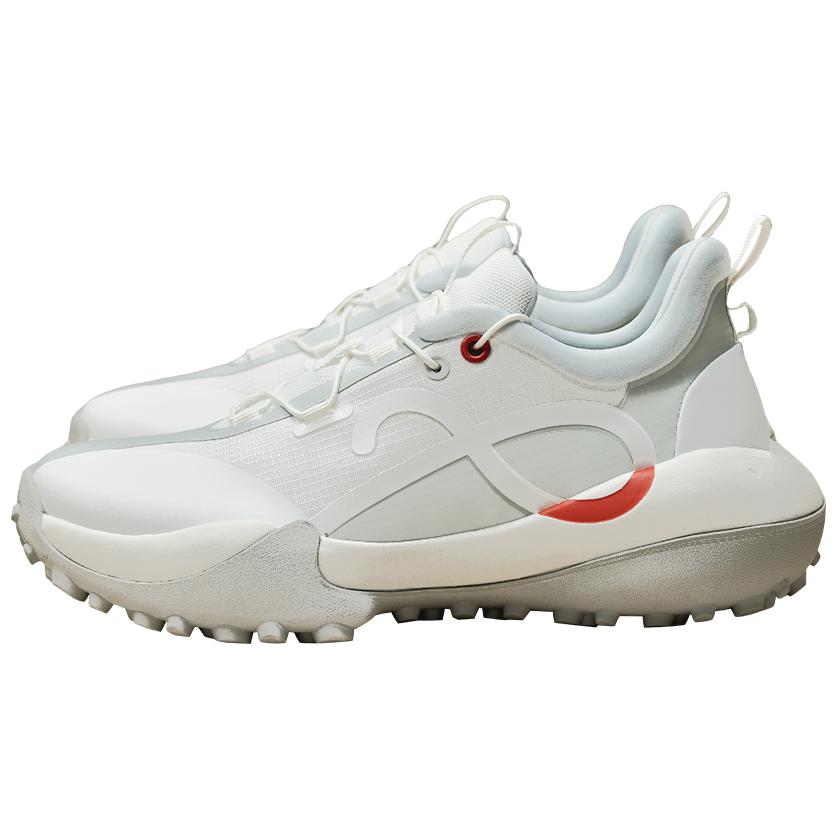 FAJO Fabric Low top Outdoor Shoes Unisex White