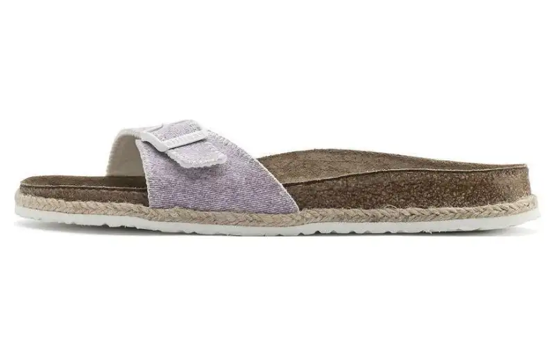 Birkenstock Madrid Slide Slippers Women's Beach Purple