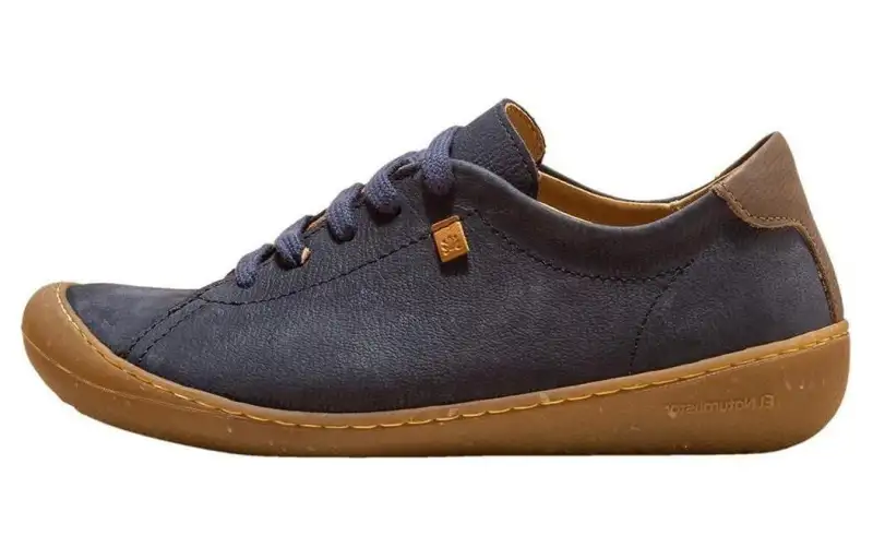 El Naturalista Leather Low top Casual Shoes Unisex Blue