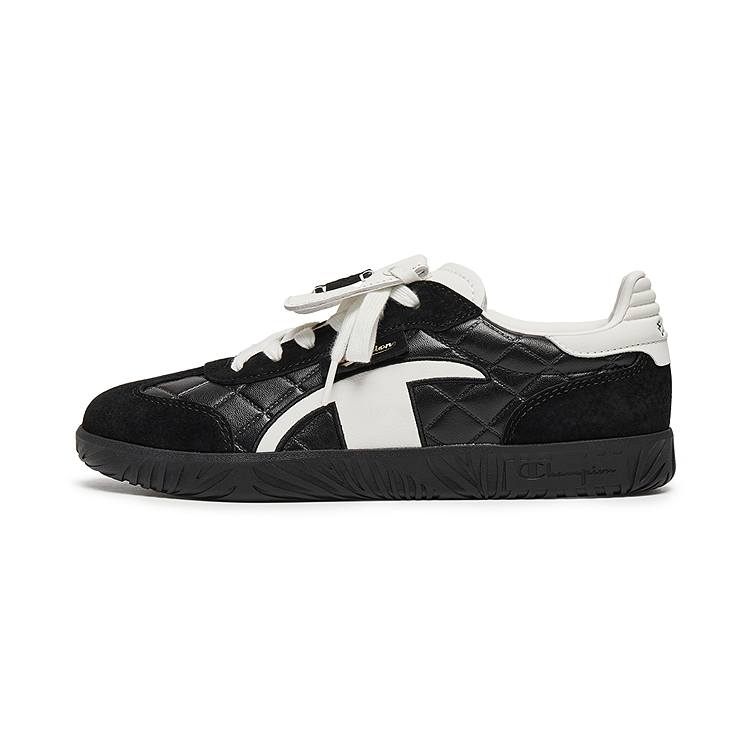 Женские кеды Champion Champ T-trainer (черно-белые)