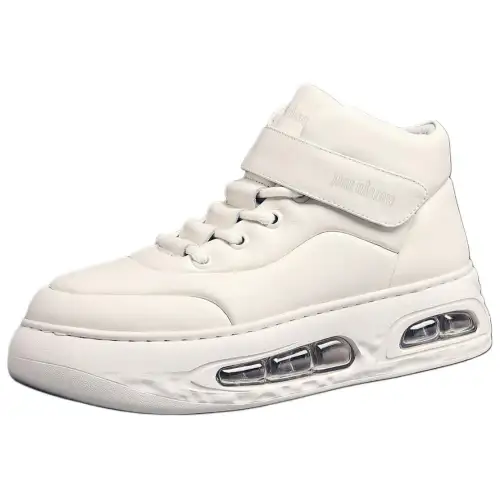 JANE HARLOW High top Casual Shoes Men's White