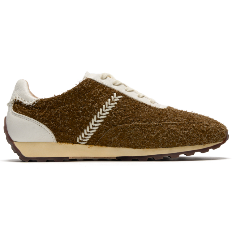 FOOT INDUSTRY Slip Resistant Low top Running Shoes Unisex Tan