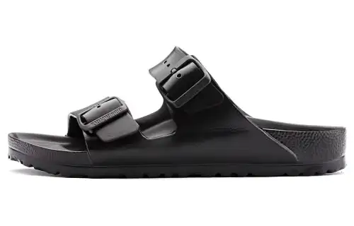Birkenstock Abrasion Resistant Slide Slippers Men's Black