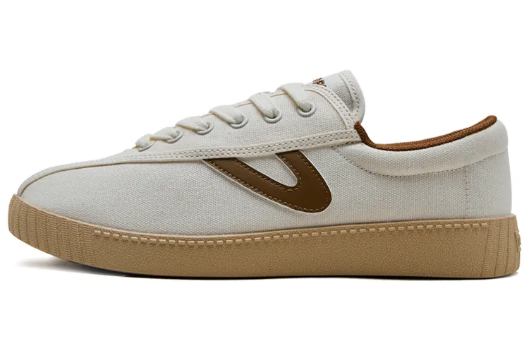 TRETORN Nylite OG Classic Low top Skateboard Shoes Unisex Beige Brown