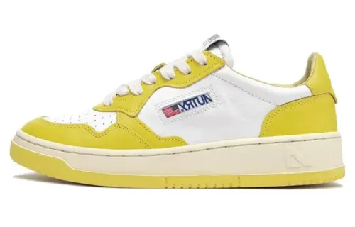AUTRY Logo-patch Leather Sneakers