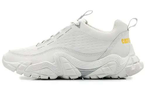 CAT Vapor Storm Collection Repowered Abrasion Resistant Breathable Low top Casual Shoes Unisex White