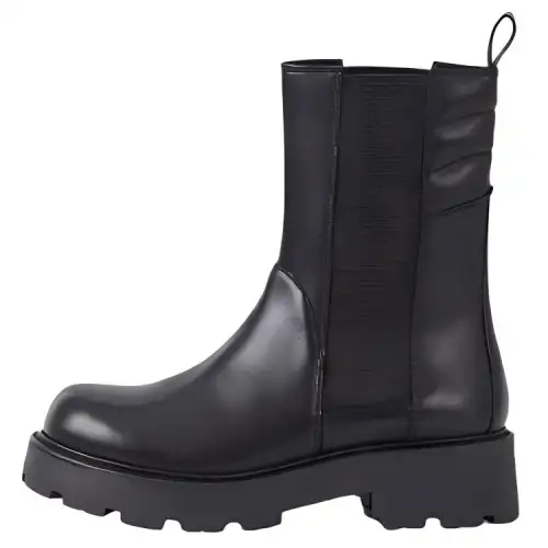 VAGABOND SHOEMAKERS Leather Crew Chelsea Boots 4.5cm Women's Black