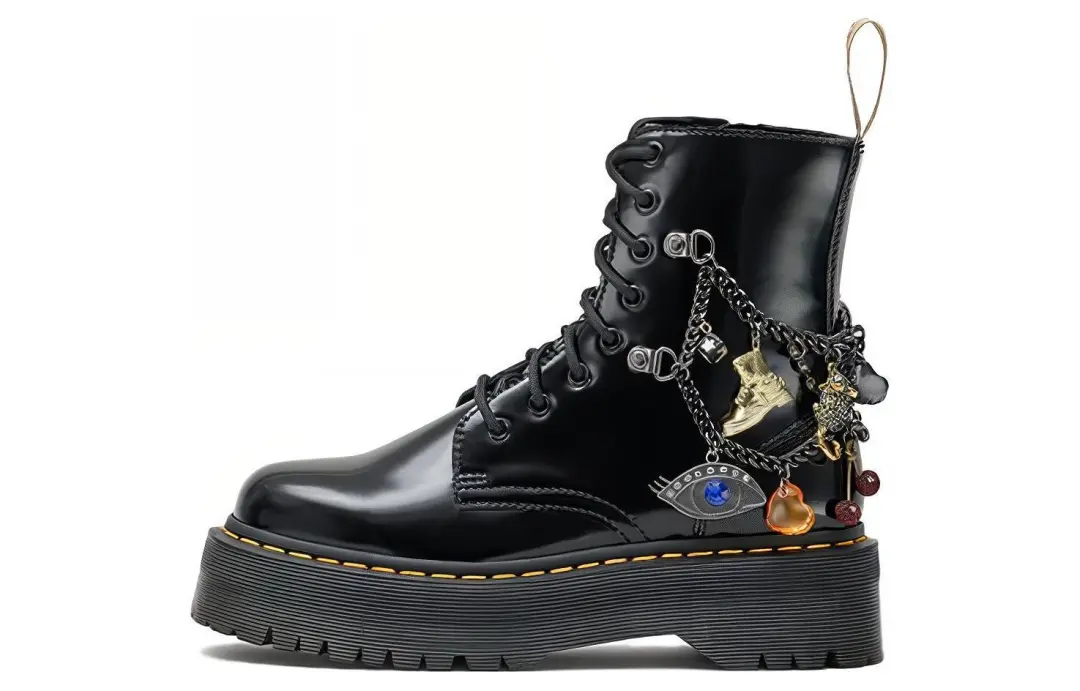 Dr. Martens Dr.Martens X Marc Jacobs Charm Jadon Boots 'Black' Women's