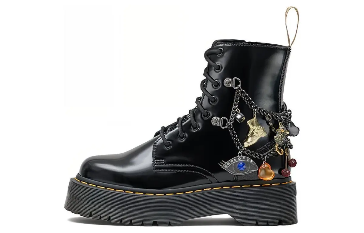 Dr. Martens Dr.Martens X Marc Jacobs Charm Jadon Boots 'Black' Women's
