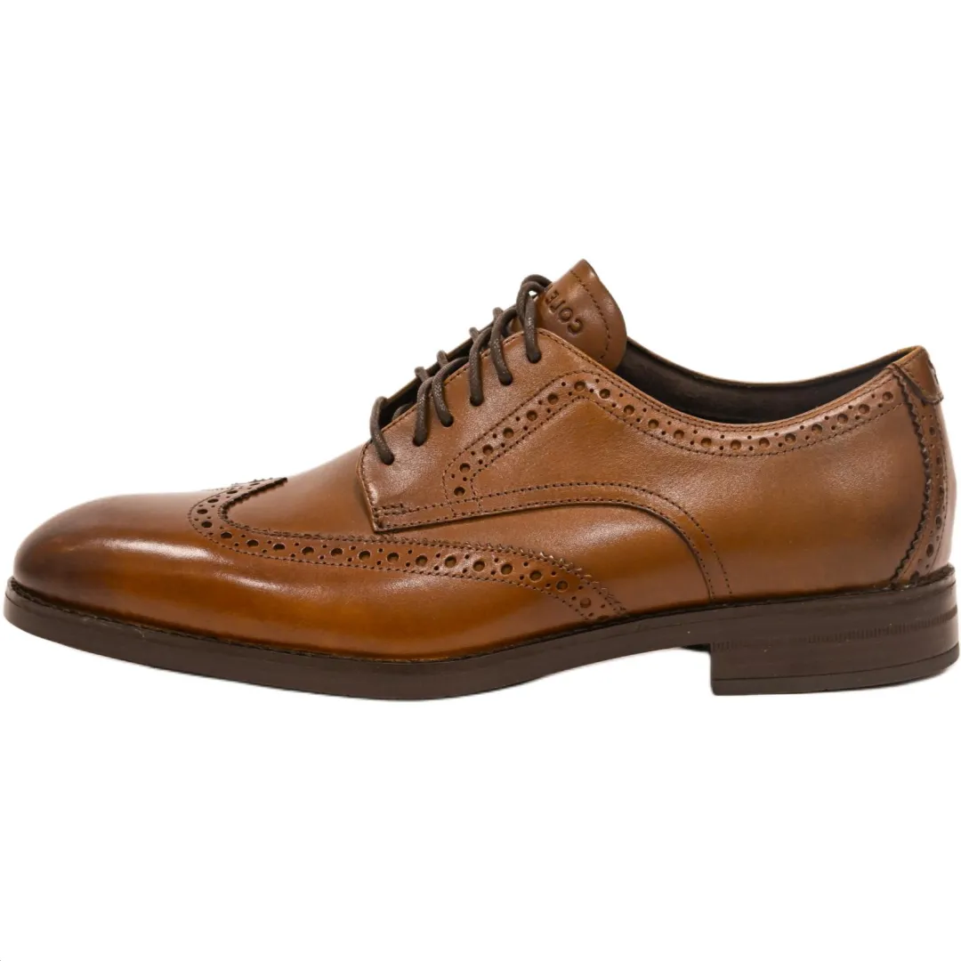COLE HAAN Cow Leather Casual Shoes Men's Brown