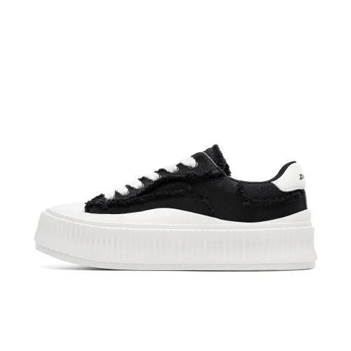 Dickies Fabric Low top Skateboard Shoes Women's Black