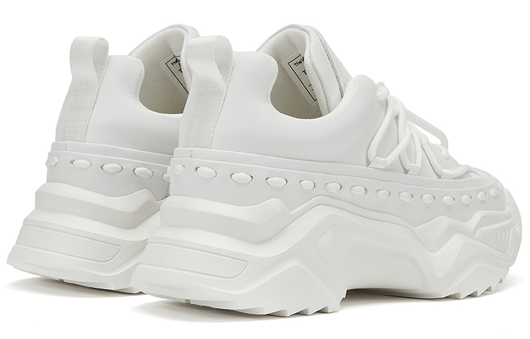 VWL Synthetic Leather Chunky Sneakers Women's White