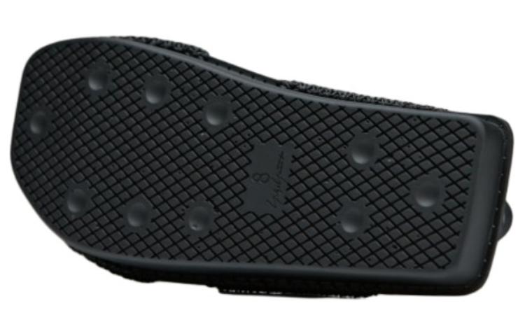 Y 3 Leather Beach Sandals Unisex Black