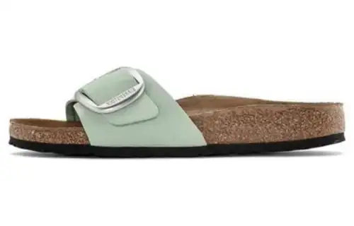 Birkenstock Slide Slippers Women's Matcha Green