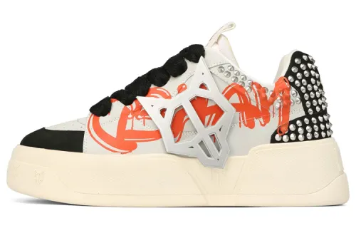 Naked Wolfe Kosa Graffiti Low-top Sneakers