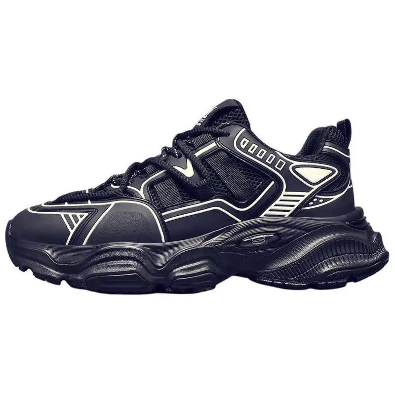JANE HARLOW Low top Chunky Sneakers Men's Black