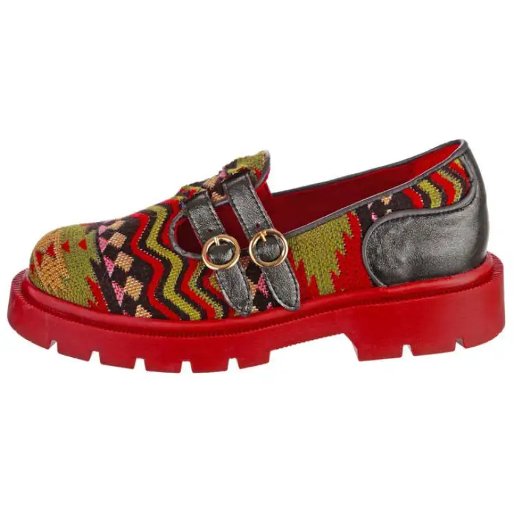 IRREGULAR CHOICE Loafers Women's Red