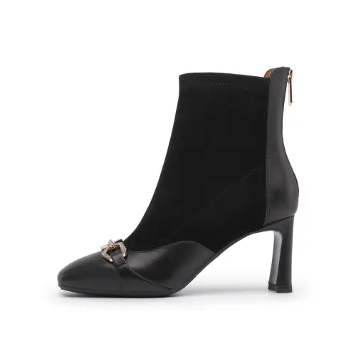 Chrisdien Deny Cow Leather Ankle Boots Women's