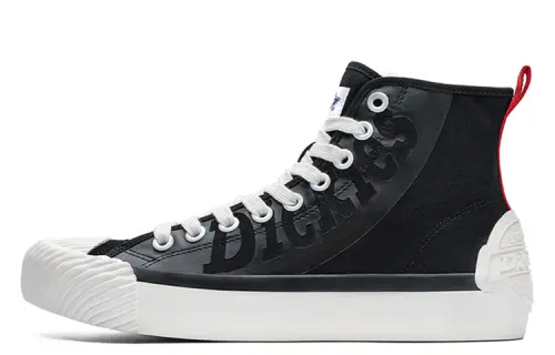 Dickies Canvas Shoes Unisex High Top Black