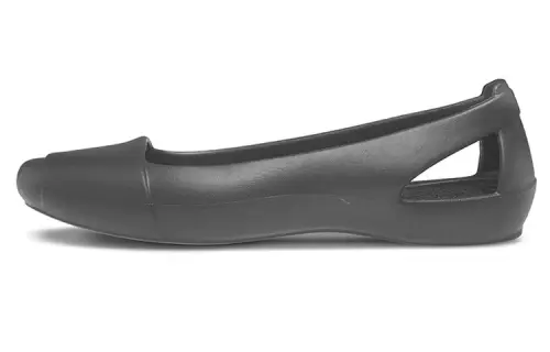 Crocs Sienna Flat Sandals 'Black' Women's