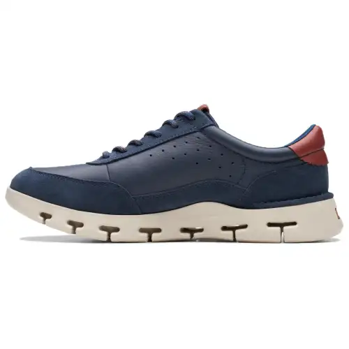 Clarks Nature X One leather sneakers