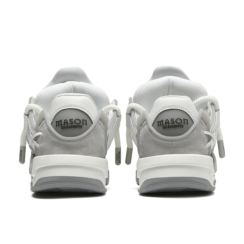 Masongarments Starlight Cushioning Abrasion Resistant Lightweight Breathable Height Increasing Low top Skateboard Shoes