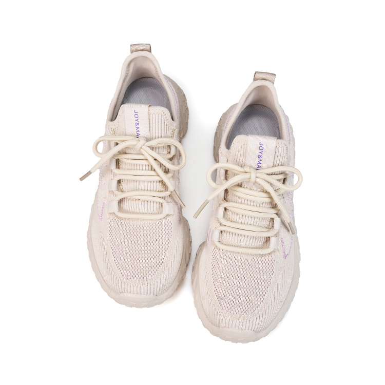 Joy&Mario Fabric Low top Outdoor Shoes Women’s Beige