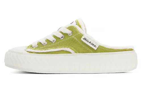Dickies Mesh Slip Resistant, Lightweight, And Breathable Low top Skateboard Shoes Women's Lime Green
