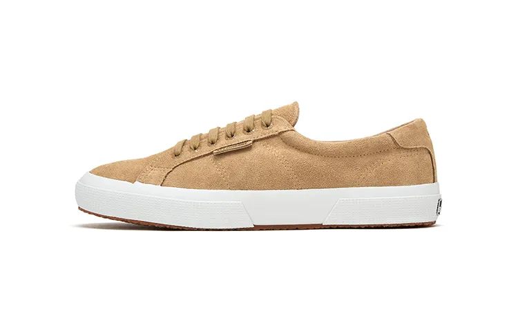 SUPERGA Abrasion Resistant Slip Resistant Low top Canvas Shoes Men's Brown
