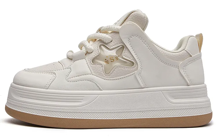La Chapelle Height Increasing Lightweight Height Increasing Lightweight Low top Skateboard Shoes Women's