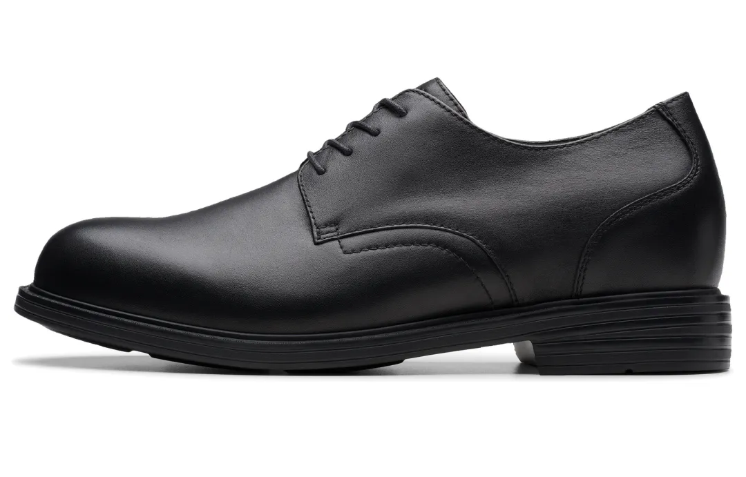 Clarks Cow Leather Dress Shoes Men's Black