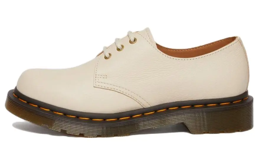 Dr. Martens 1461 Virginia Leather Oxford Shoes 'Parchment Beige' Women's
