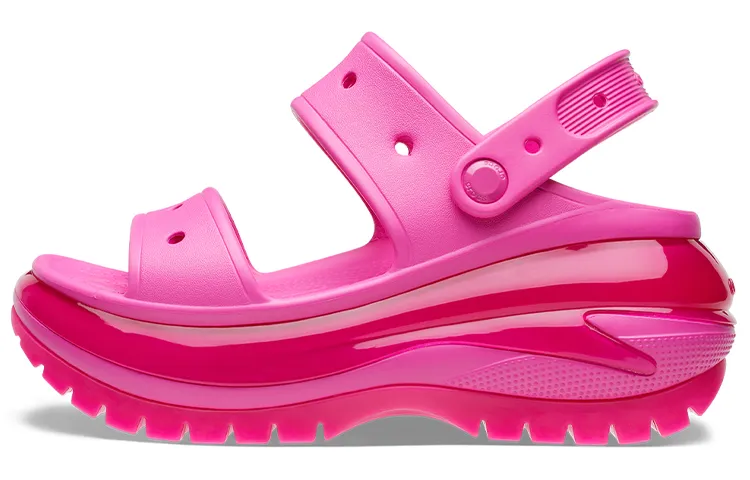 Crocs EVA Sports Sandals Unisex Berry