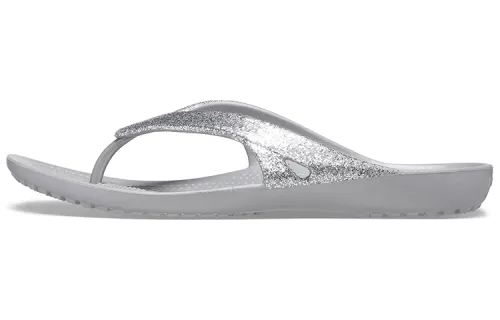 Crocs Kadee Ii Minimalistic Cozy Sports Slippers Unisex Silver