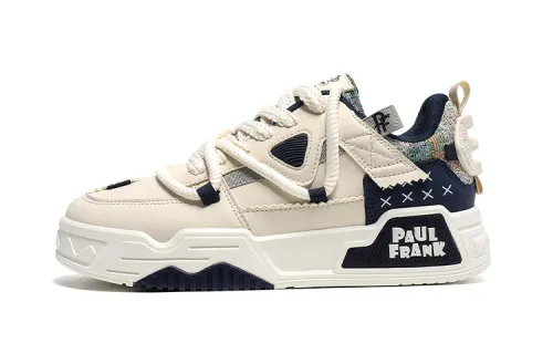 PAUL FRANK Breathable Mid top Skateboard Shoes Unisex