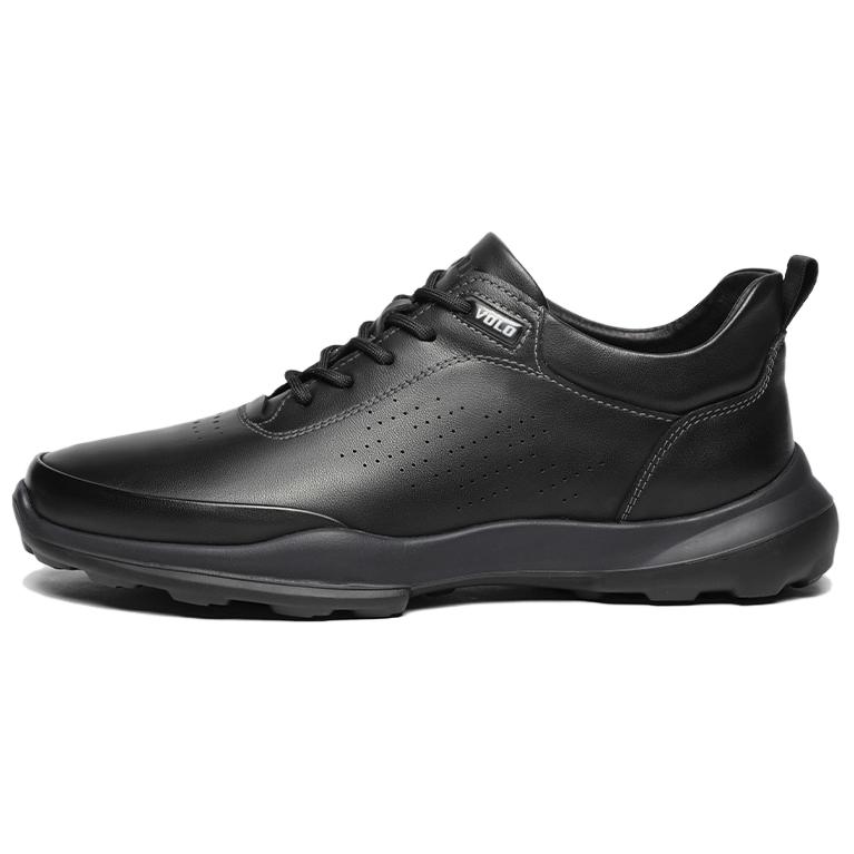 VOLO Rhino sneakers breathable leather date versatile student lightweight simple versatile life casual shoes men's black