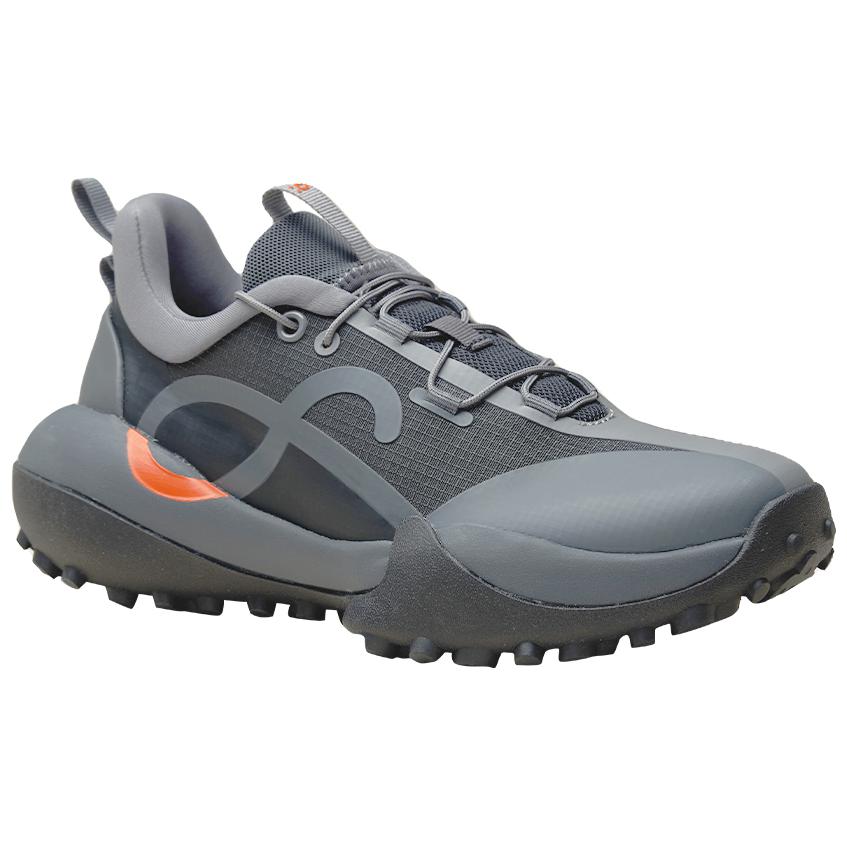 FAJO Wild Terrain Shoes Fabric Abrasion Resistant Slip Resistant Low top Outdoor Shoes Unisex Nighttime Black