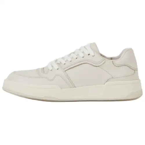 VAGABOND SHOEMAKERS Leather Comfortable Abrasion Resistant Low top Skateboard Shoes Men's Beige
