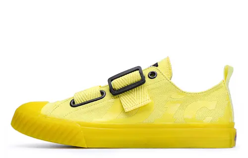 Dickies Canvas Shoes Unisex Low Top Jelly Yellow