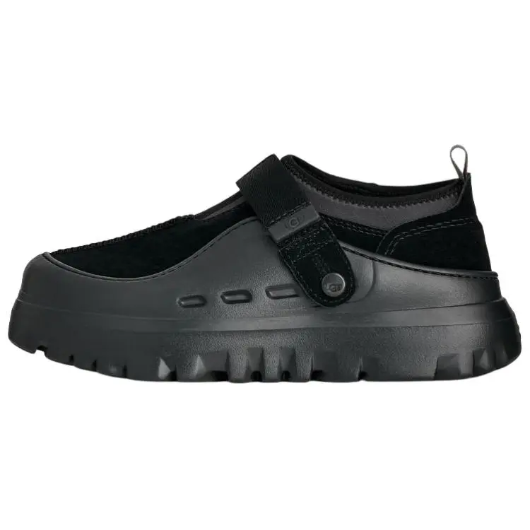 UGG PeakMod Lowcut Cow Split Leather Low top Casual Shoes Men's Black