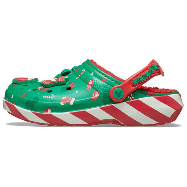 Crocs Classic Lined Clog Disney Mickey Mouse Holiday Women's