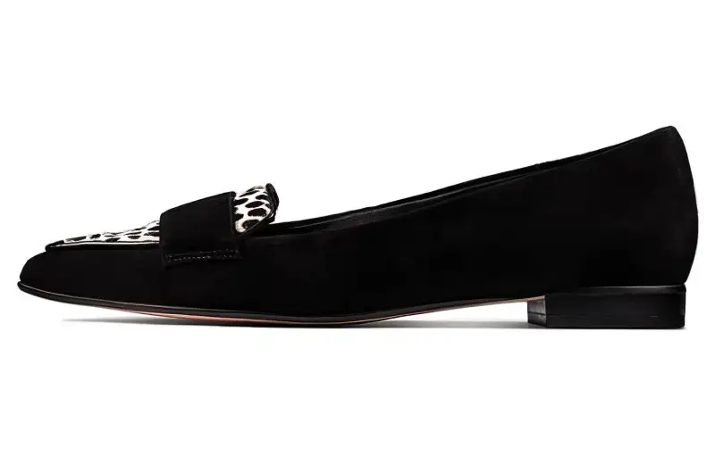 Clarks Suede Casual Shoes Women's Black