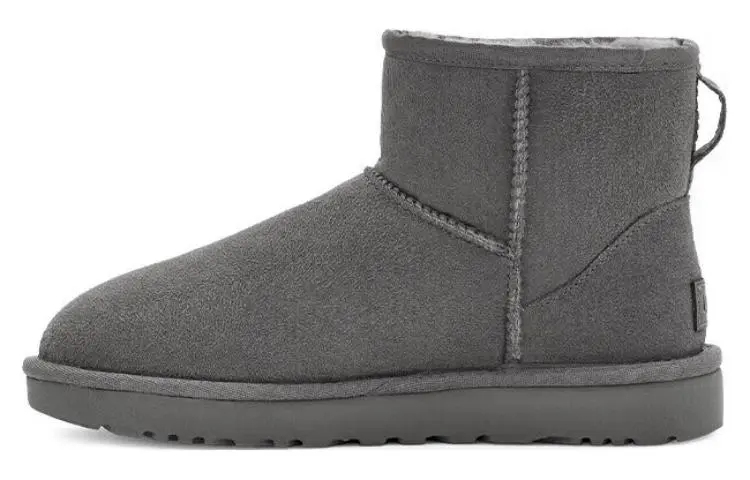 UGG W Classic Mini Ii Fleece Lined Gray Women's