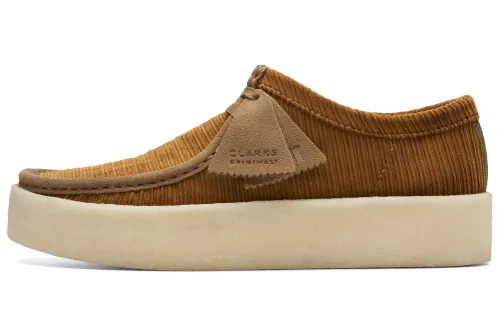 Clarks Originals Fabric Low top Skateboard Shoes Men's Brown