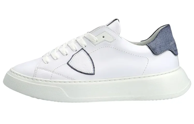 PHILIPPE MODEL Low top Casual Shoes Men's White Blue