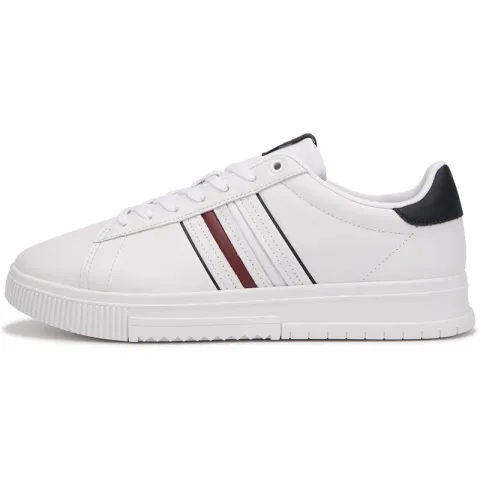 Tommy Hilfiger Cow Leather Slip Resistant Low top Skateboard Shoes Men's
