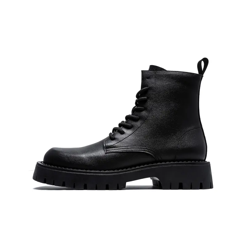 FAIRWHALE Short Combat Boots Men's