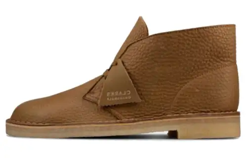 Clarks Desert Boots Leather 'Dark Olive'